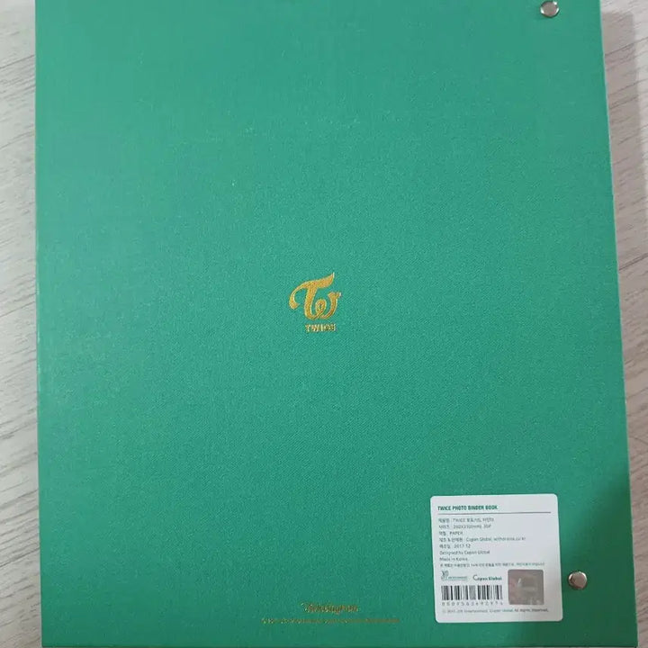 twice 트와이스 Merry & Happy 포토카드 바인더