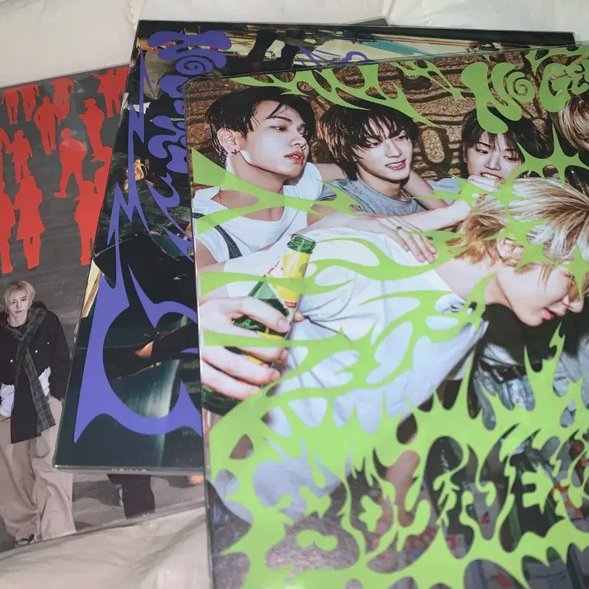 보넥도 스크랩CD용 개봉앨범 3종 일괄