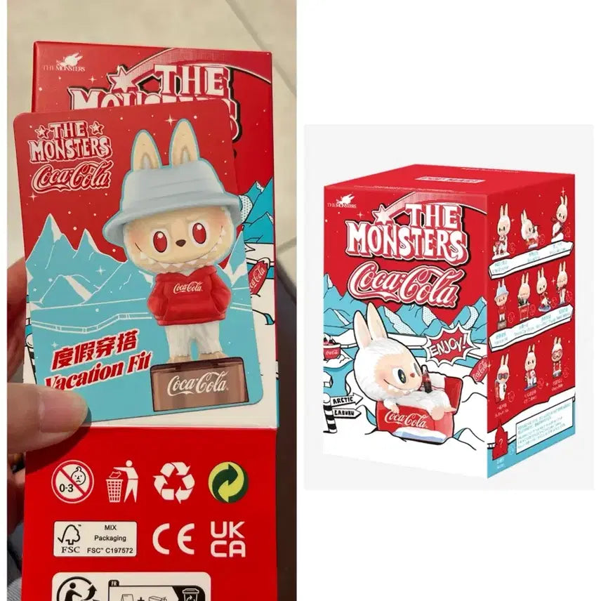 일괄)[팝마트] 라부부 코카콜라 시리즈