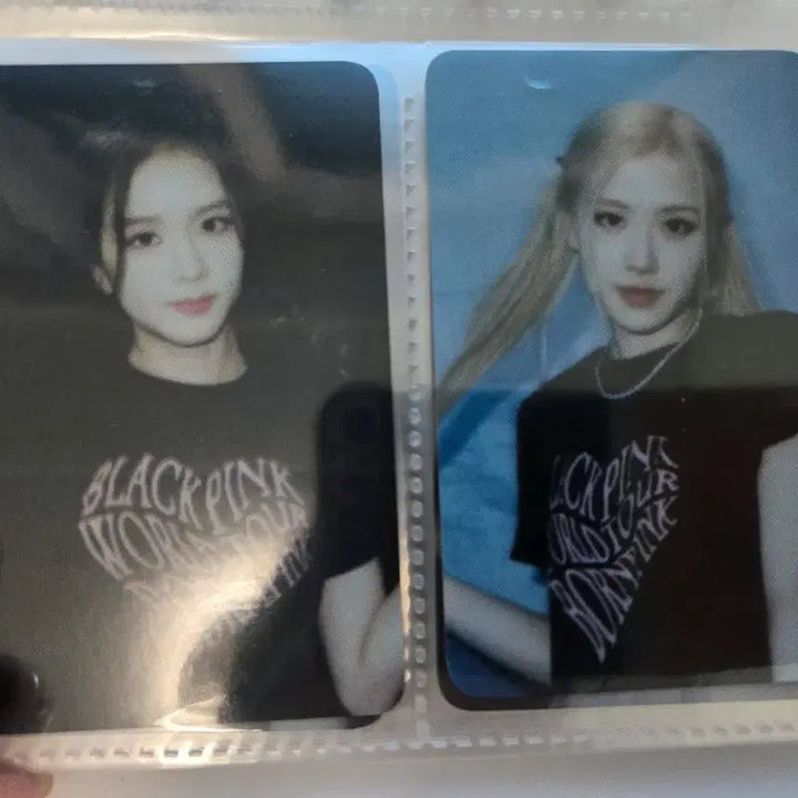 블랙핑크 BORNPINK 콘서트 굿즈 바인더 및 포카