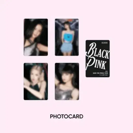 블랙핑크 BORNPINK콘서트 포토카드 홀더 세트