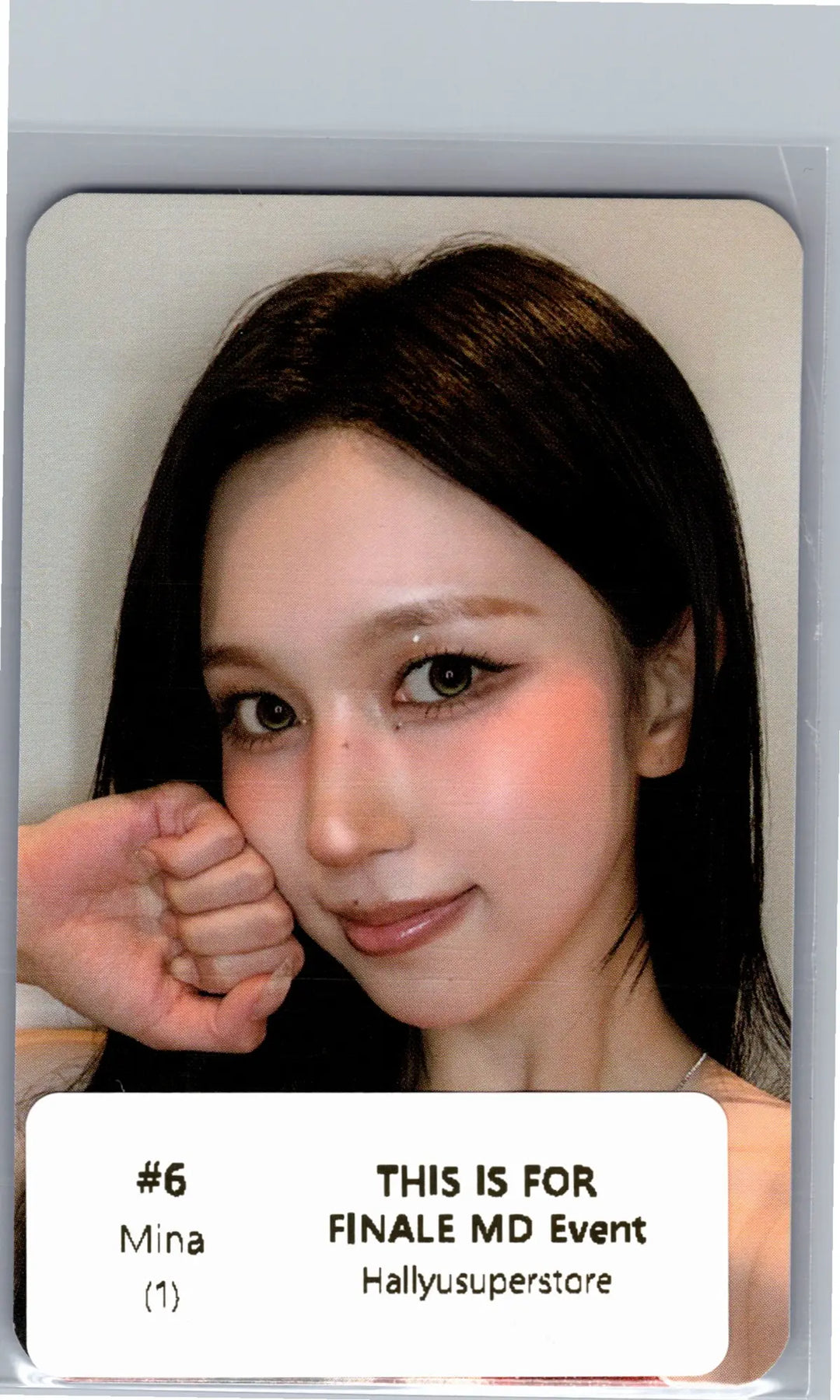 TWICE - <THIS IS FOR> WORLD TOUR FINALE in SEOUL POP-UP Store MD Event Photocard [26.07.03]