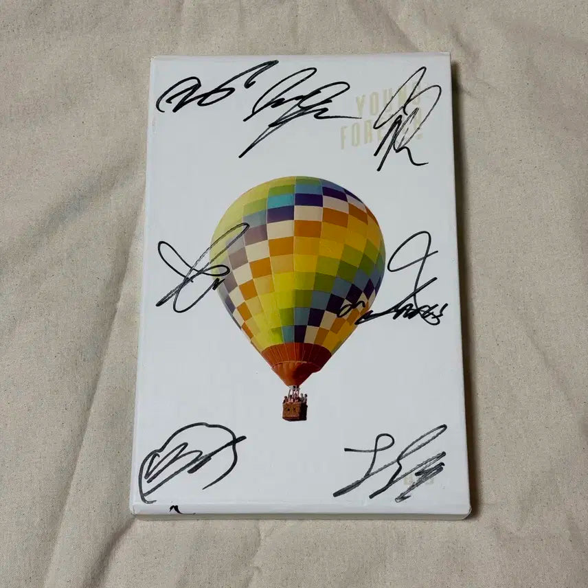 방탄소년단(BTS) [YOUNG FOREVER] 전원 친필 싸인 비매