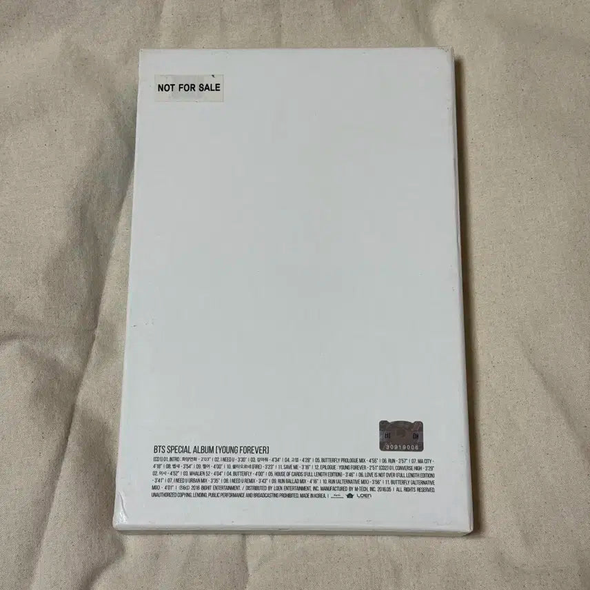 방탄소년단(BTS) [YOUNG FOREVER] 전원 친필 싸인 비매