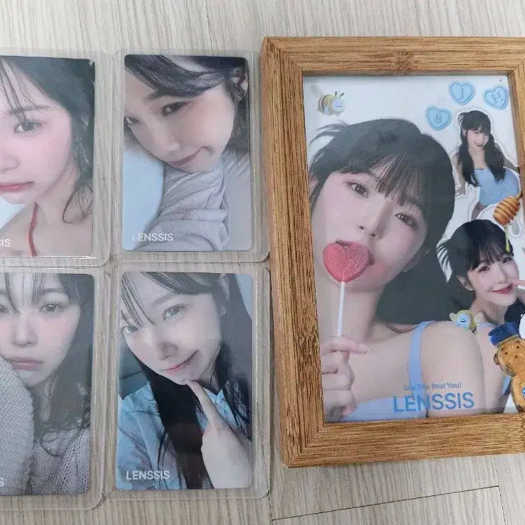 프로미스나인 백지헌 렌시스 포카,엽서