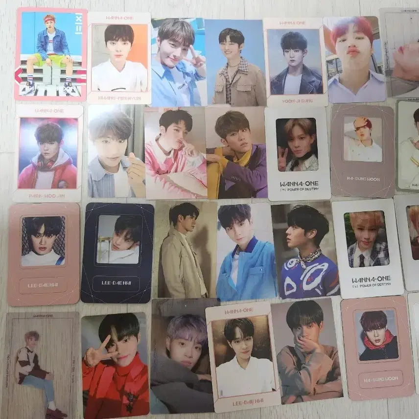 워너원 앨범 포카 모음 일괄 3000