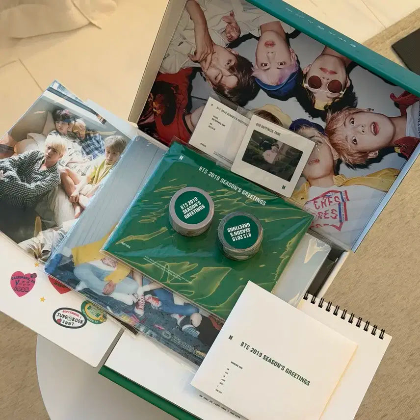 미사용 BTS 방탄소년단 2019 시즌그리팅
