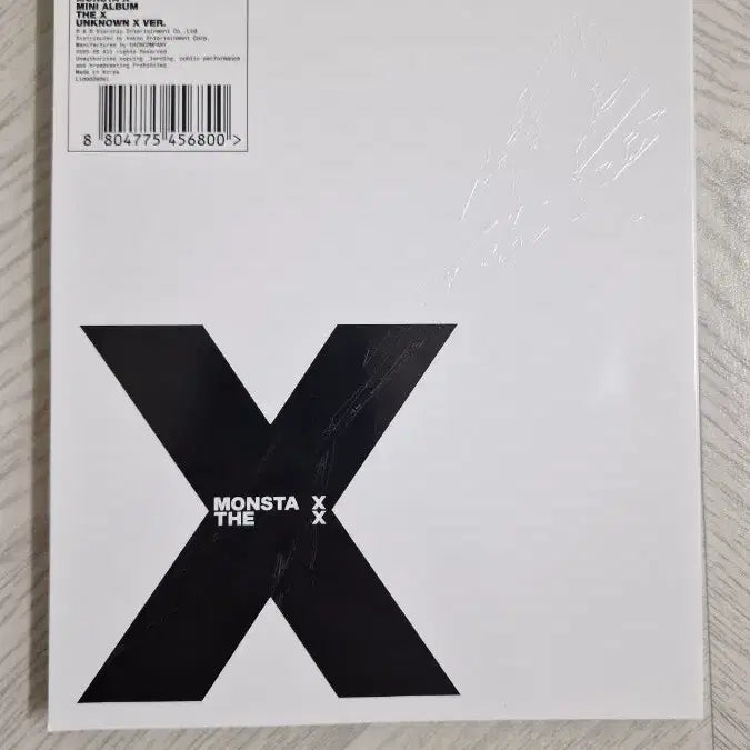 몬스타엑스 The X 앨범 unknown x v.
