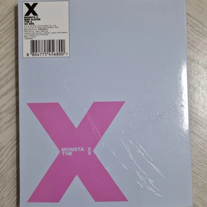 몬스타엑스 The X 앨범 xx v.