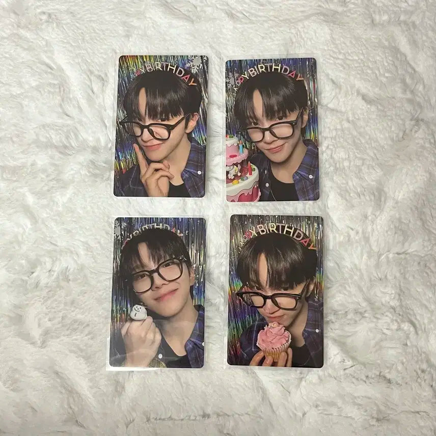 보넥도 운학 생일 포카 세트