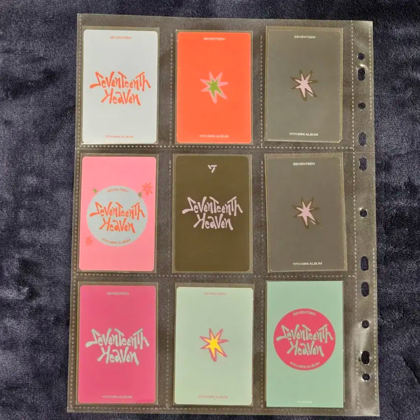 세븐틴 디에잇 the8 17s heaven 포카 특전 일괄 양도