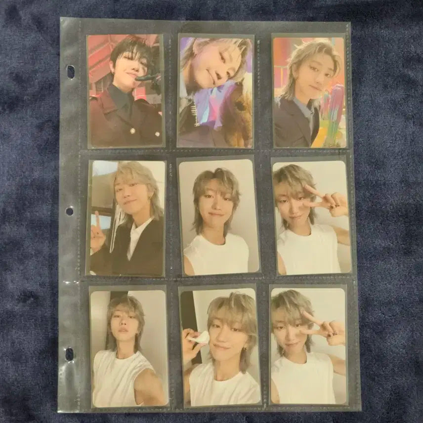 세븐틴 디에잇 the8 베스트앨범 포카 럭드 일괄 양도