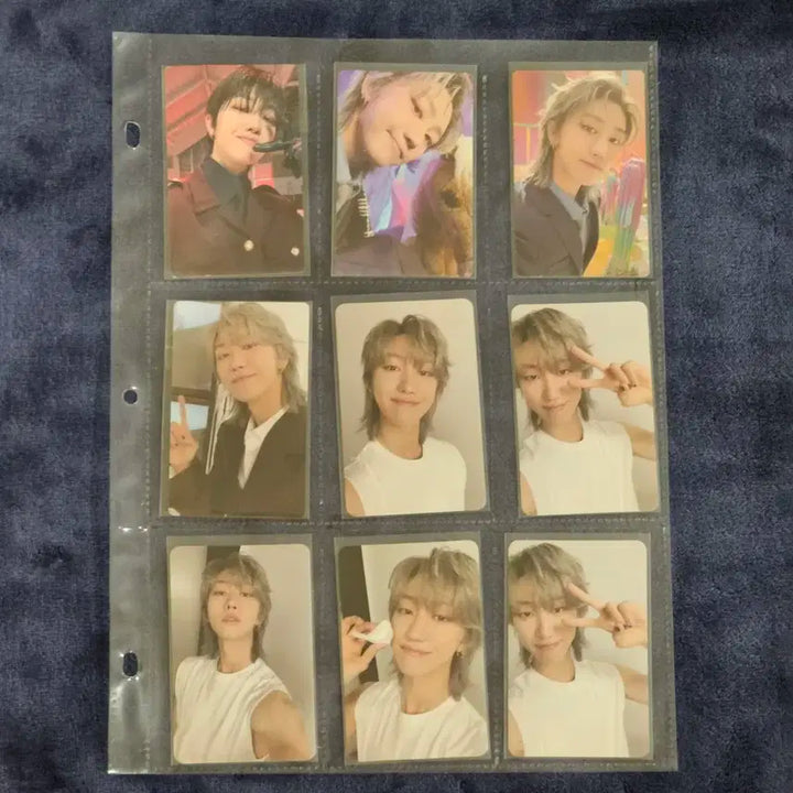 세븐틴 디에잇 the8 베스트앨범 포카 럭드 일괄 양도