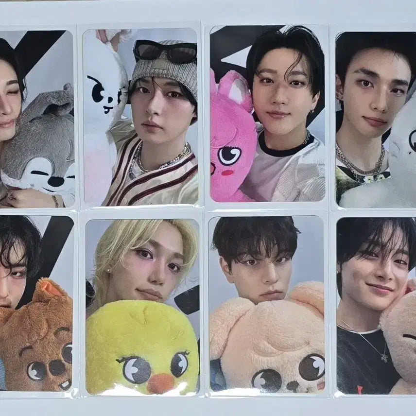 스트레이키즈 스키즈 팝업 4만원 구매 특전 포카 일괄 ot8