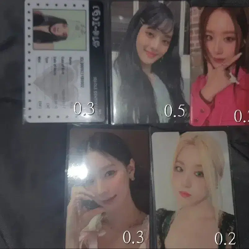 여자아이들 포카판매