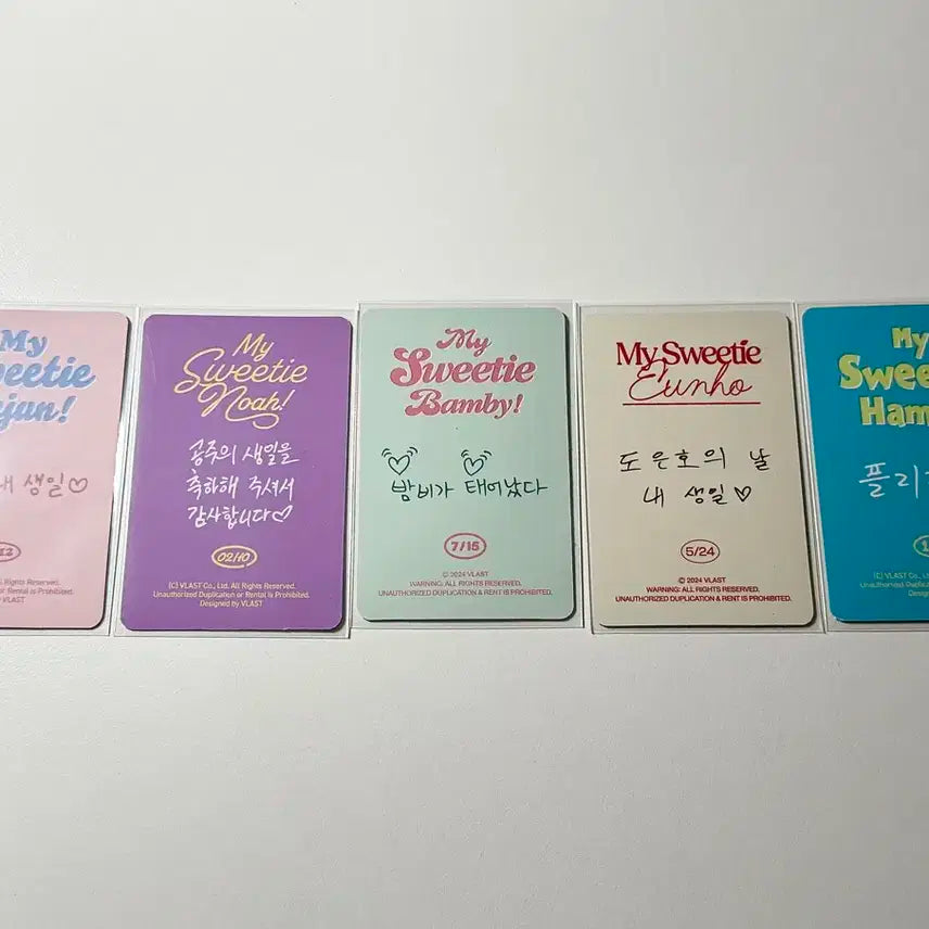 플레이브 2024 생일키트 생키 포토카드 포카 일괄 양도