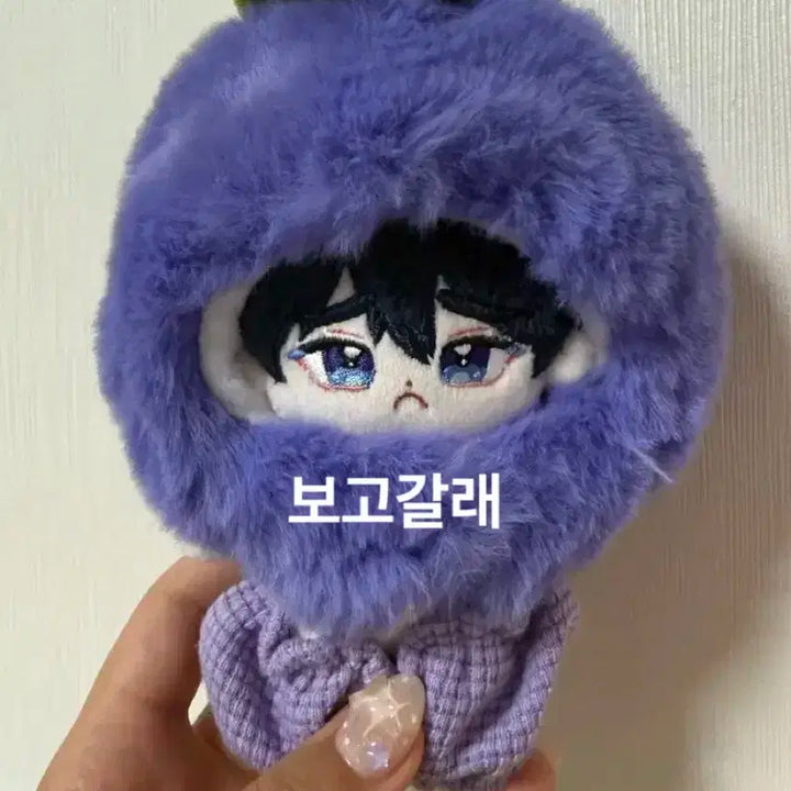 플레이본 뽄예준 10cm 남예준 솜깅 + 포도알옷 세트