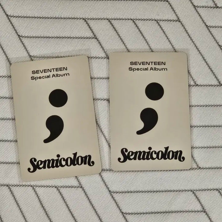 세븐틴 민규 세미콜론 앨범 포카 일괄 양도