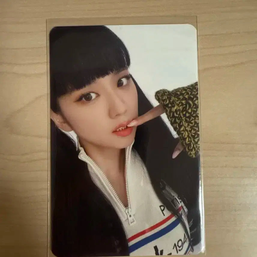 블랙핑크 지수 본핑크 포카