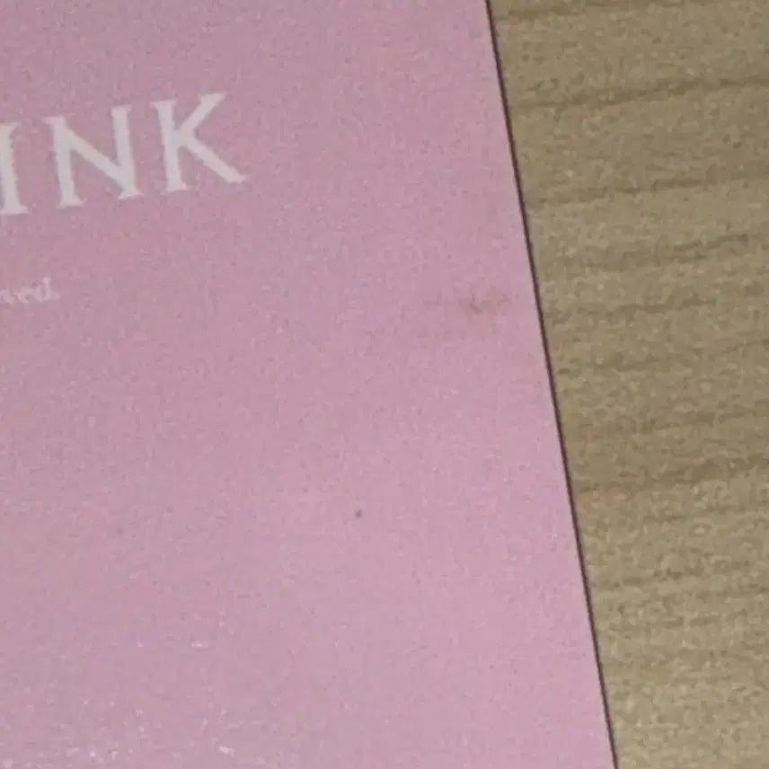 블랙핑크 지수 본핑크 포카