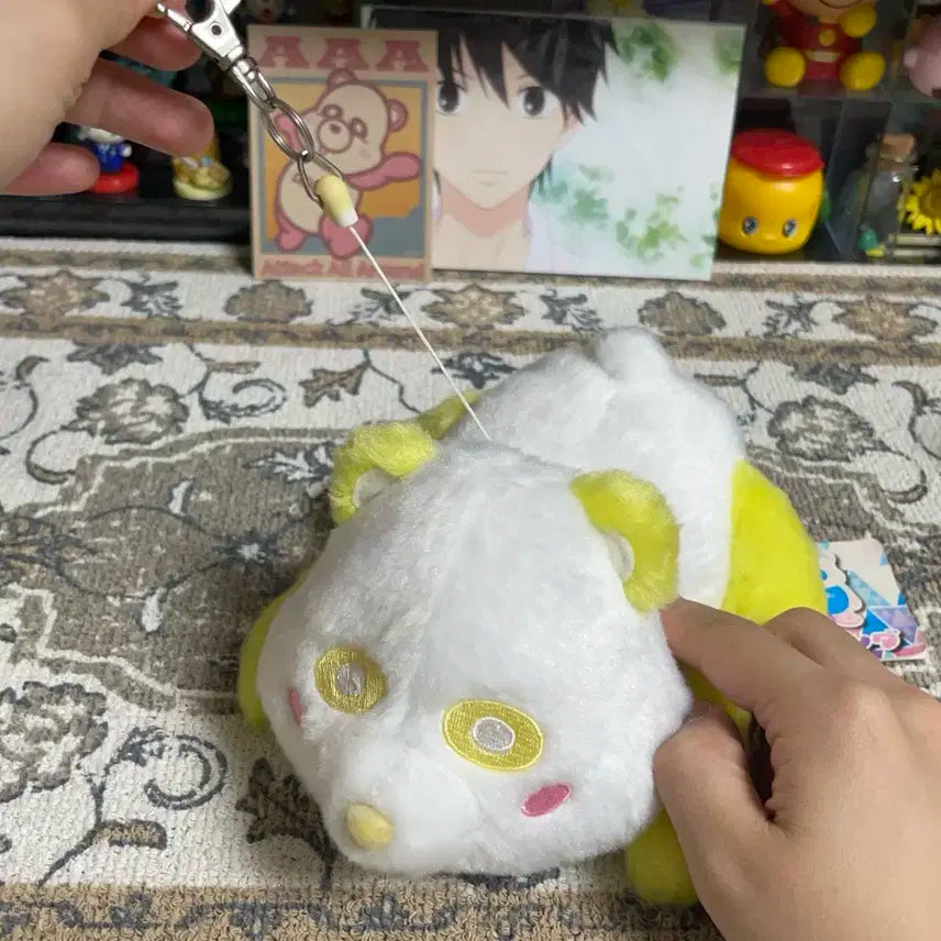 AAA인형 파우치 네임카드 지갑 키링