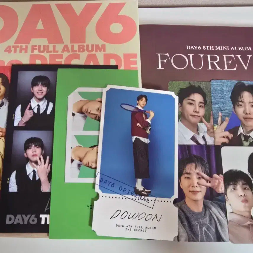 데이식스 앨범 포카 5장 일괄