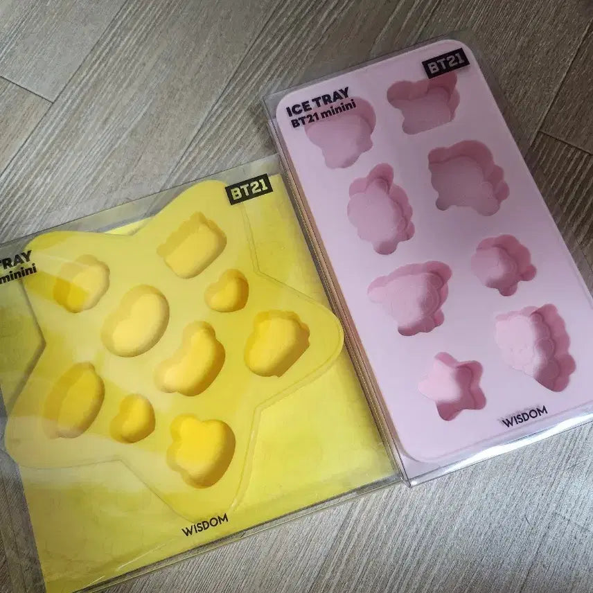 BT21 미니니 아이스 트레이 몰드 세트