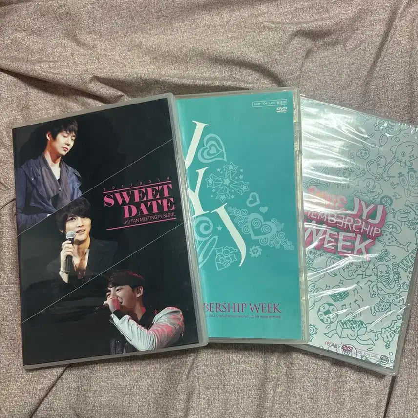 JYJ 멤버쉽 팬미팅 DVD (2011,2012,2013)
