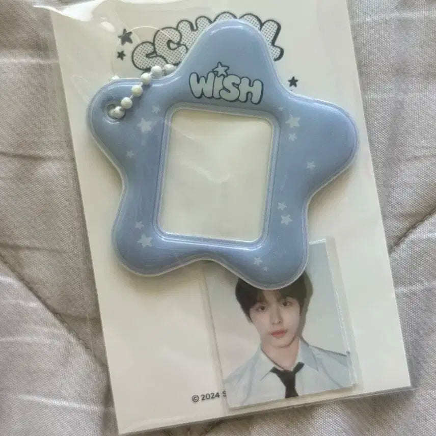 nct wish 위시 스쿨오브위시 리쿠 증사 키링 증명사진 md