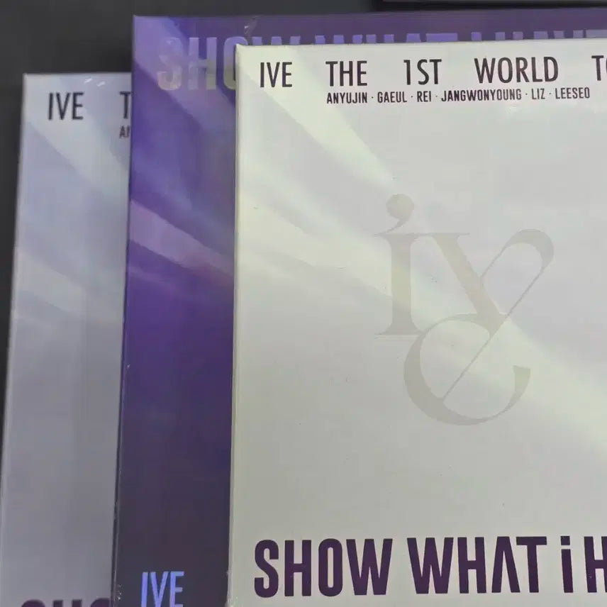 아이브 월드투어 dvd 블루레이 키트 미개봉