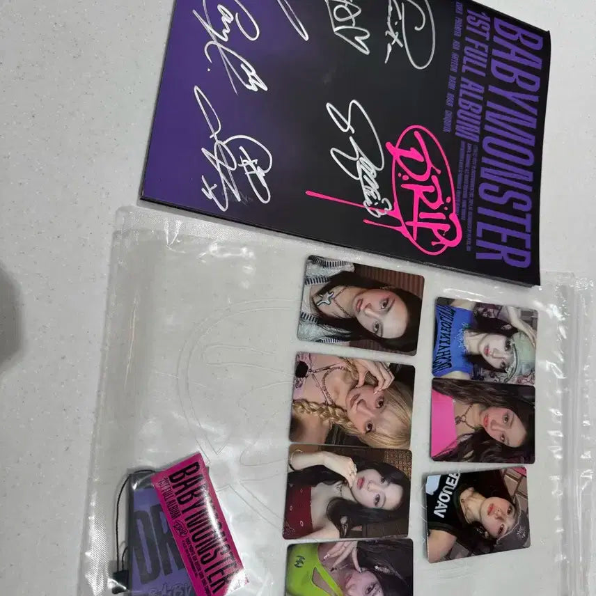 베이비몬스터 싸인 앨범