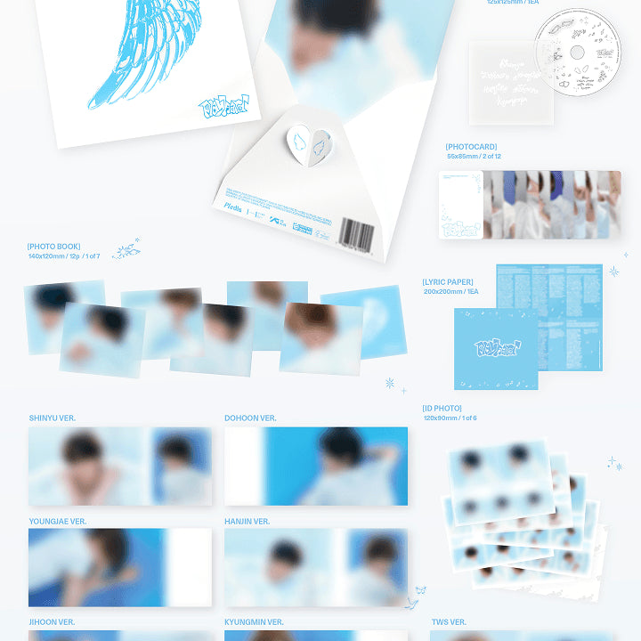 투어스 TWS playhard 컴팩트 버전 분철 투어스버전 네고가능