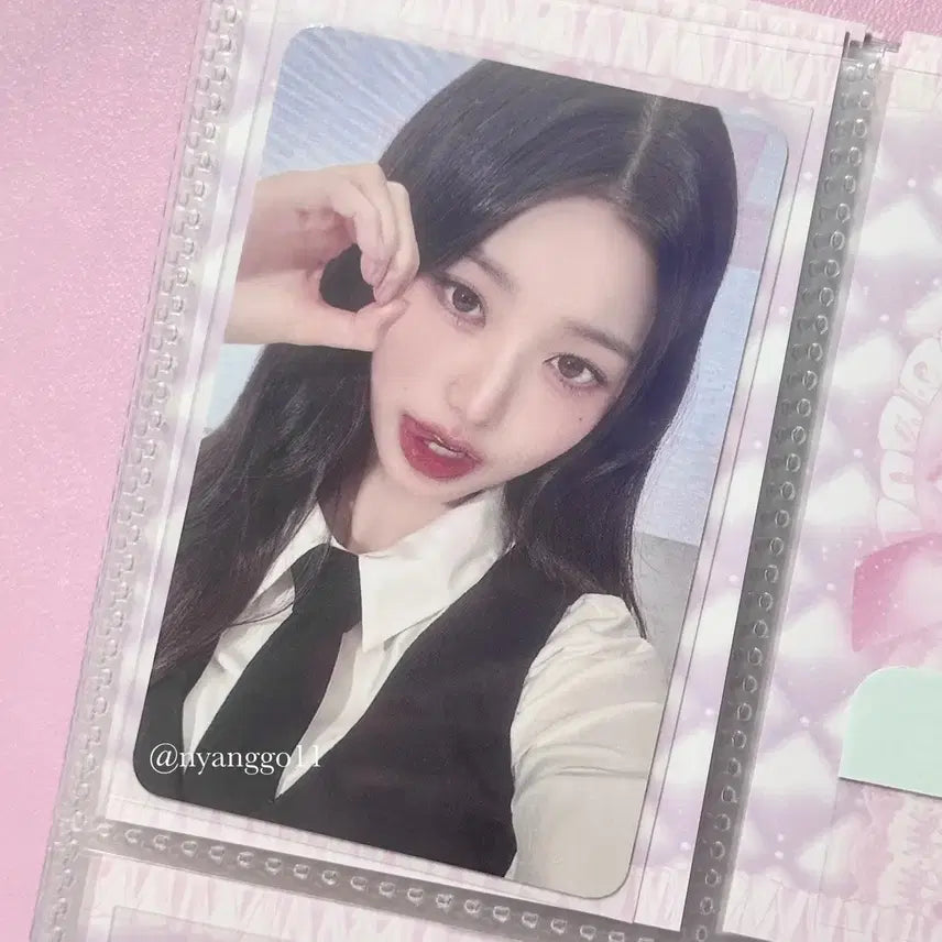 아이브 월드투어 쇼왓아이해브 포토카드 홀더 원영