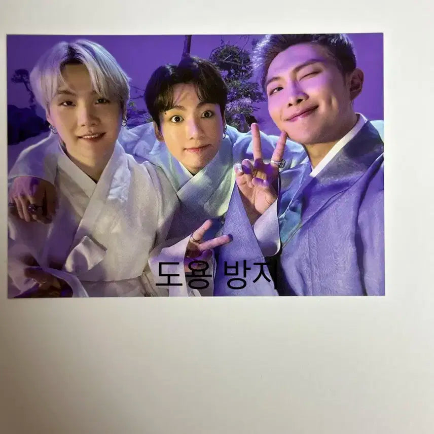 달마중 포카 3종