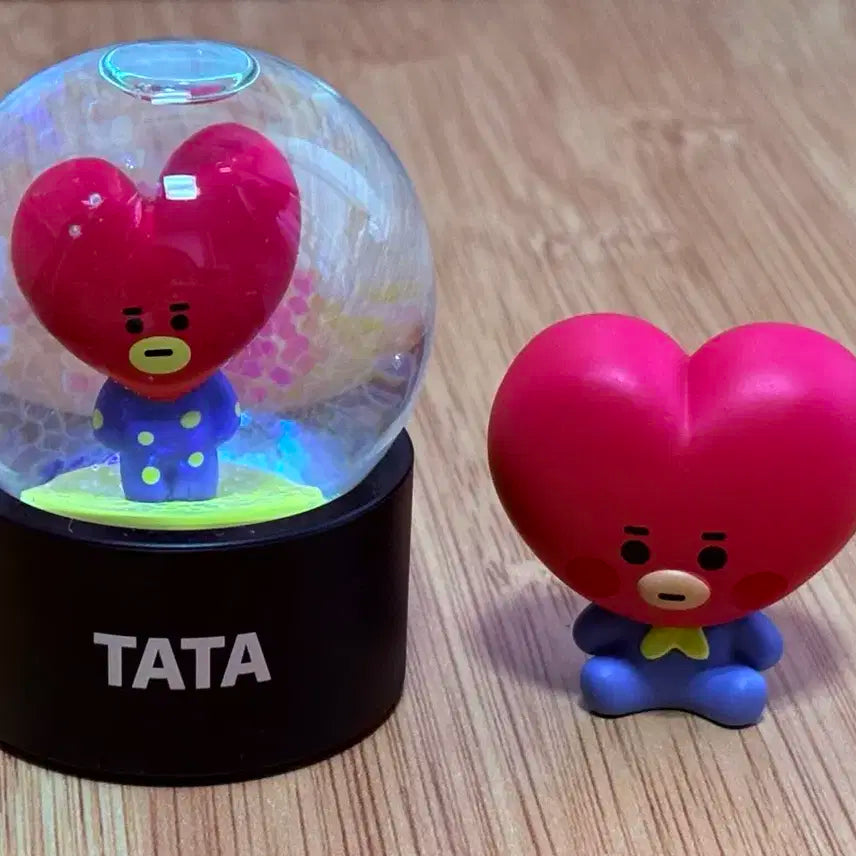 BT21 TATA 타타 스노우볼&피규어 일괄