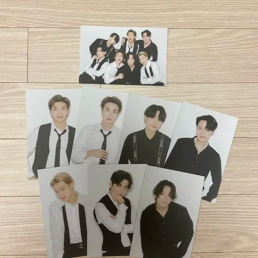 방탄소년단 2021 뉴이어이브 포스트카드 세트