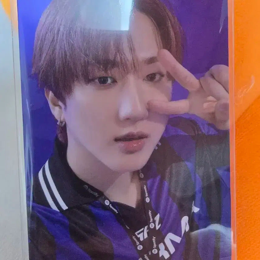 스트레이키즈 사운드웨이브 영통 미공포 창빈 포토카드