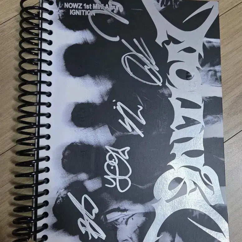 나우즈 NOWZ IGNITION 친필메시지 싸인 비매앨범 포카 아이돌