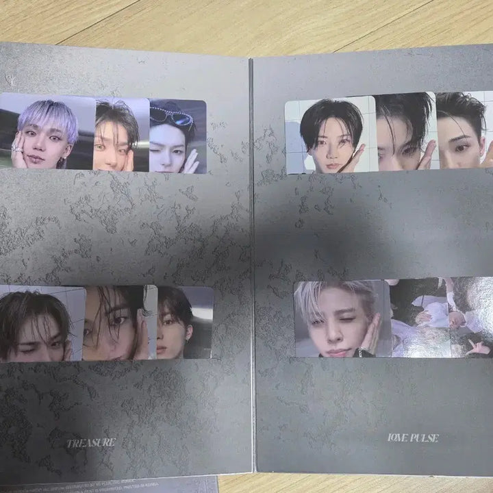 트레저 TREASURE YG 와이지 친필메세지 싸인 비매앨범 포카