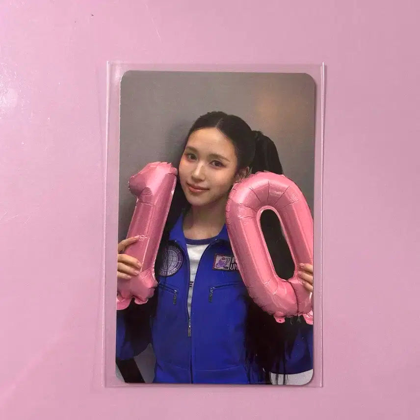 트와이스 미나 10주년 MD 구매 포카