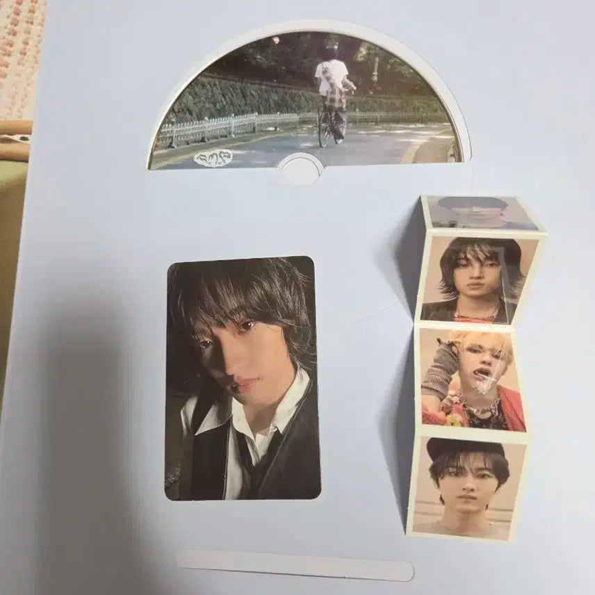 에이엠피 AxMxP 친필메세지 싸인 비매앨범 포카