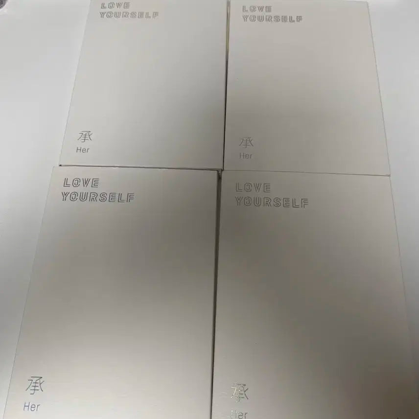 반값택포) 방탄소년단 BTS Love Yourself  Her 앨범 4