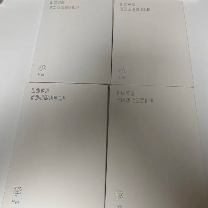 반값택포) 방탄소년단 BTS Love Yourself  Her 앨범 4