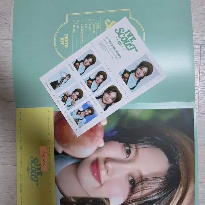 아이브 팬콘 가을이 포토키트