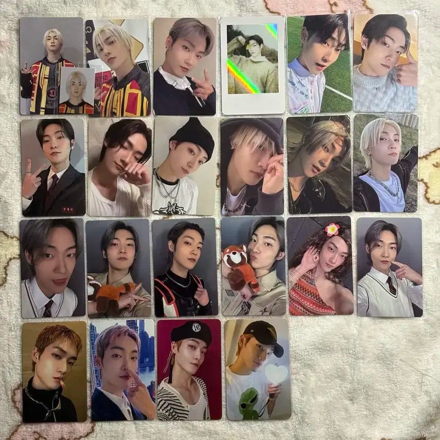 더보이즈 케빈 포카 일괄 / 콘서트 엠디 입장포카 팝업 트레카 응원봉