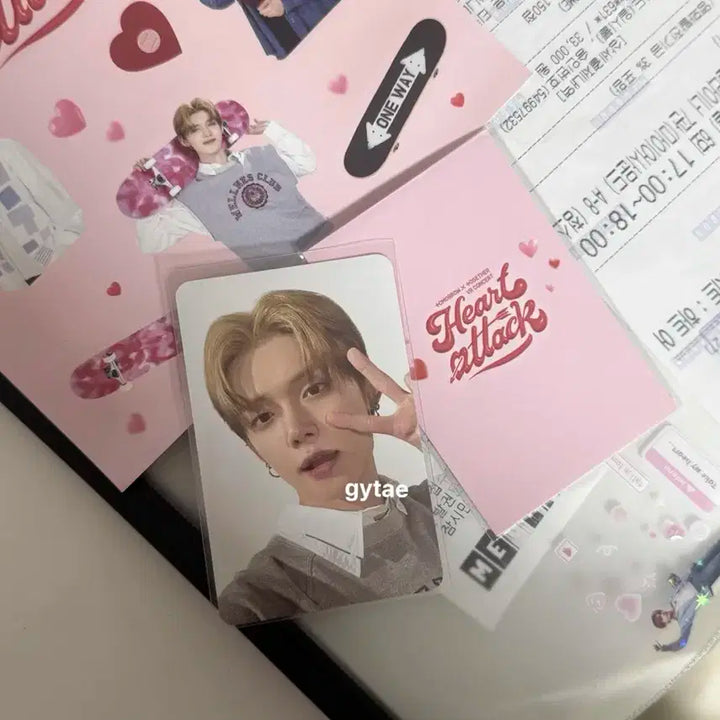 투바투 vr 연준포카 + 2차 스티커