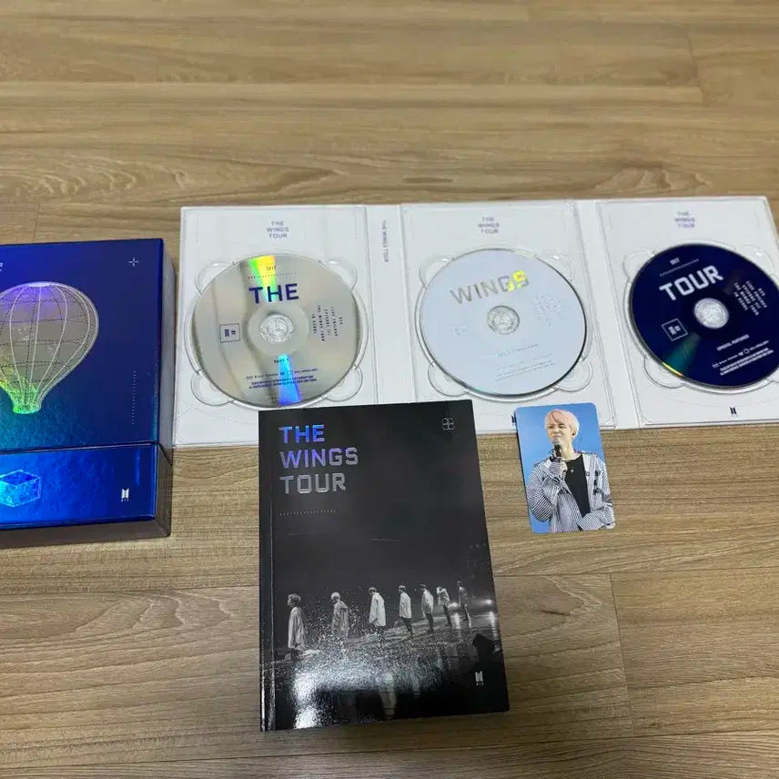 방탄소년단 2017 윙즈투어 dvd(포카 지민)