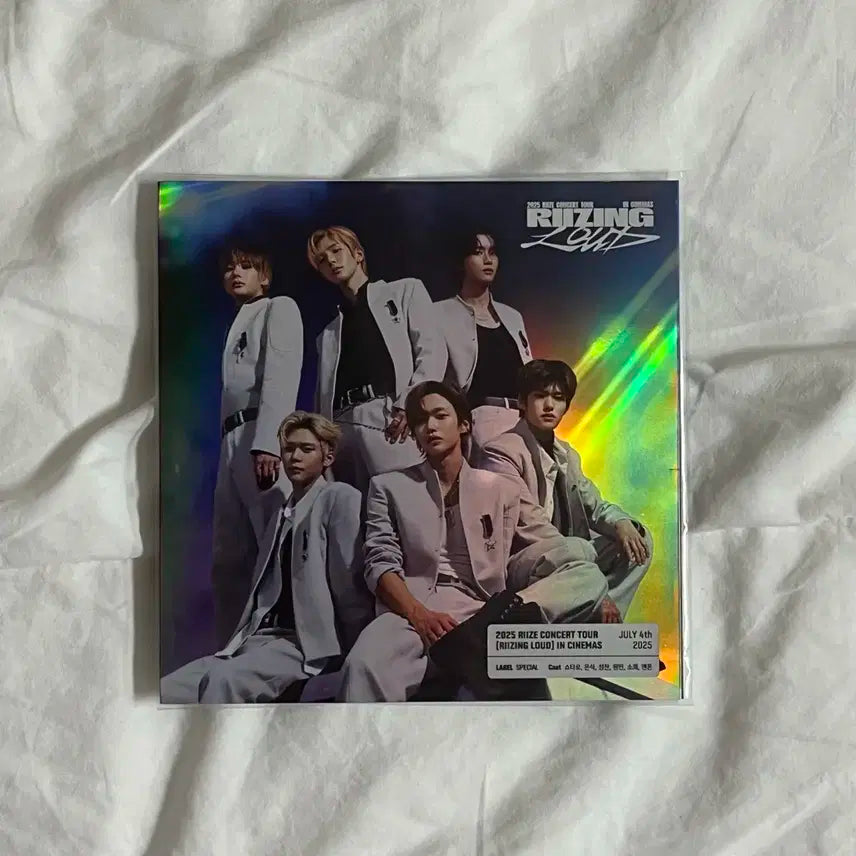 라이즈 단콘 라이징 라우드 라이브뷰잉 특전 종이 CD 씨디