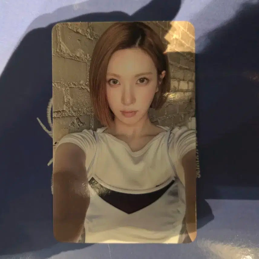 엔믹스 NMIXX 배이 공방 포카 블루 발렌타인