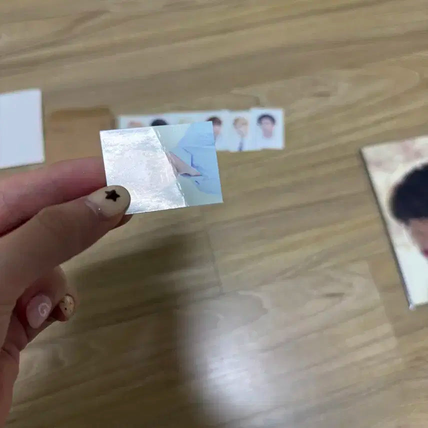 방탄소년단 시그 증명사진(아이디포토카드)